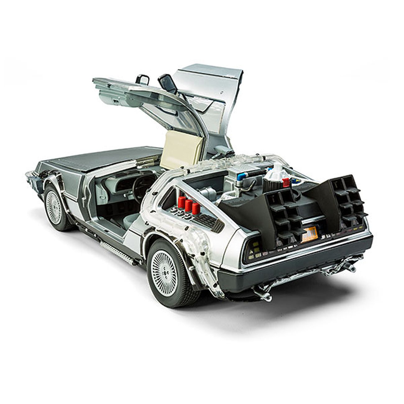 La DeLorean di Ritorno al futuro in versione miniaturizzata