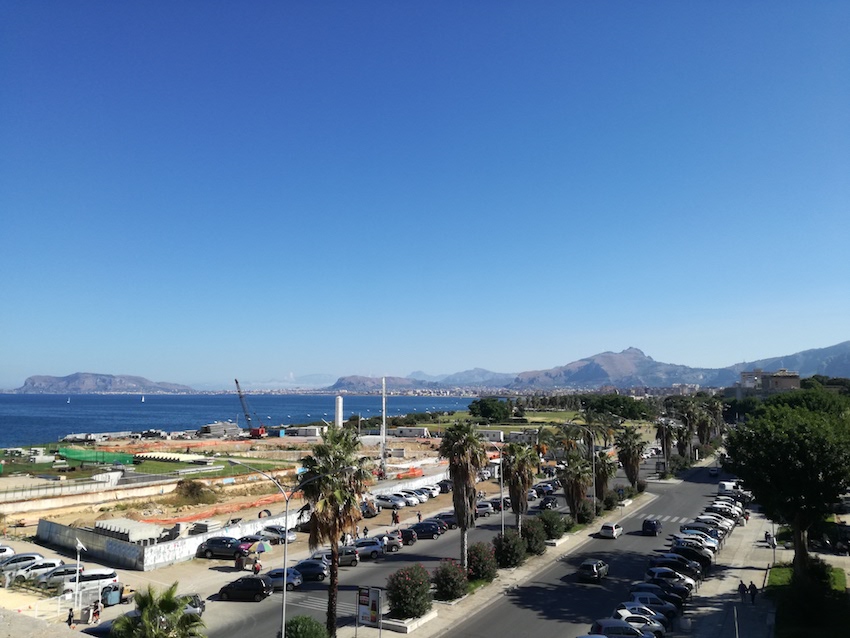 Veduta del mare di Palermo. Ph. Desirée Maida