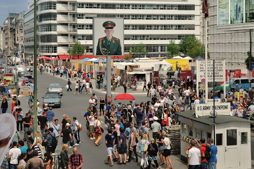 Checkpoint Charlie, Berlino; foto: Friedhelm Denkeler