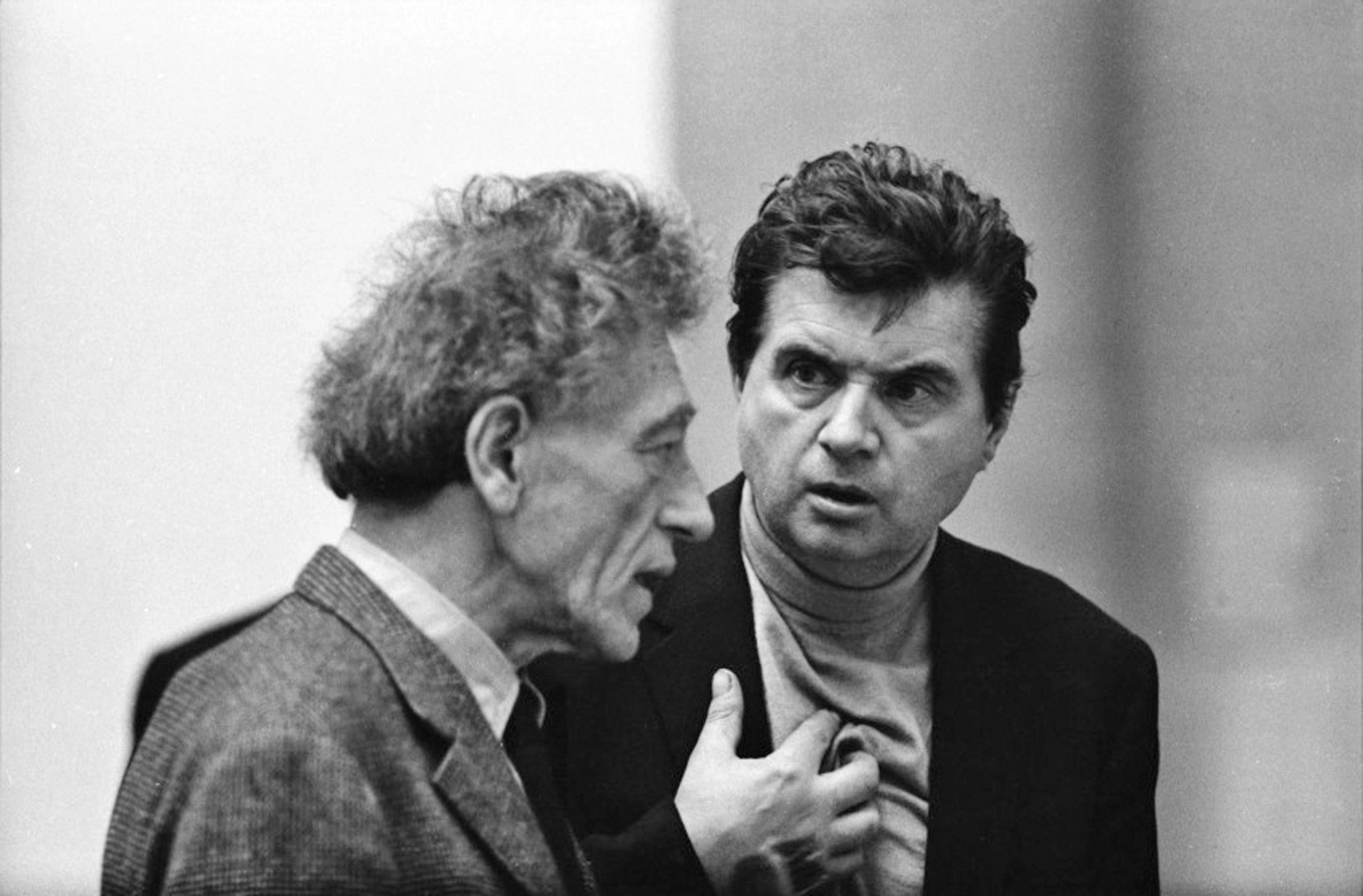 Alberto Giacometti e Francis Bacon