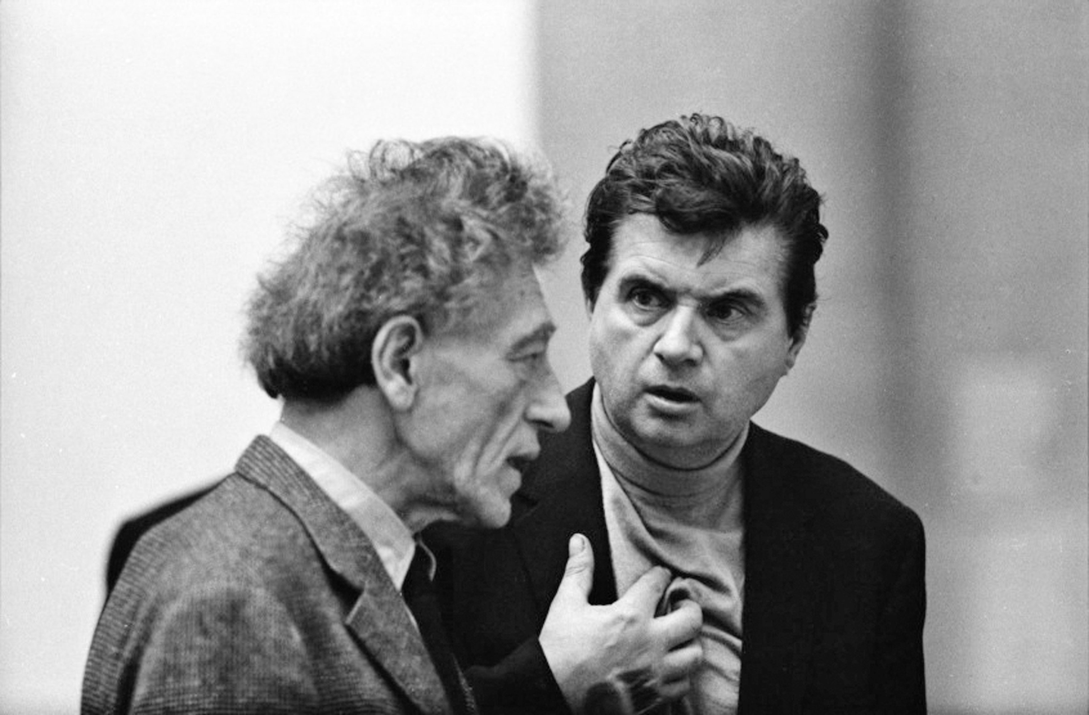 Alberto Giacometti e Francis Bacon