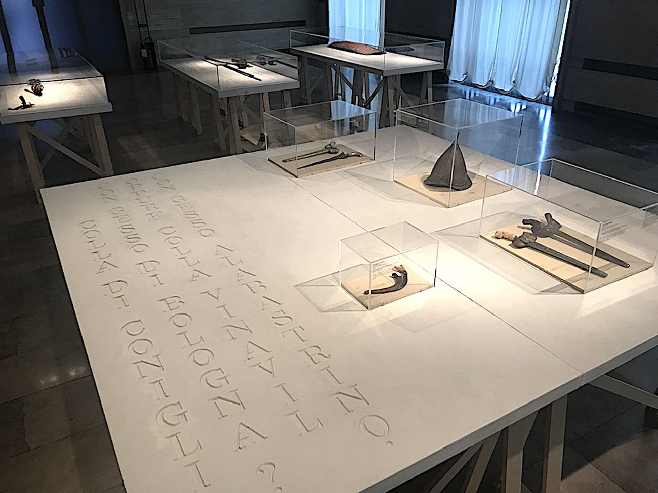 H.H. Lim. Origine del dettaglio. Exhibition view at Museo Preistorico Etnografico Luigi Pigorini, Roma 2018