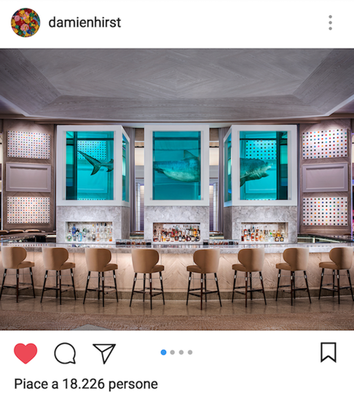 Un post su Instagram di Damien Hirst