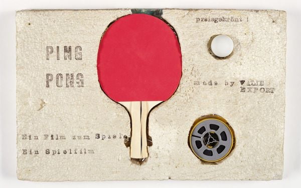 Valie Export, Ping Pong Kassette, 1968, Generali Foundation Collection Permanent Loan to the Museum der Moderne Salzurg, credit VBK, Photo Werner Kaligofsky