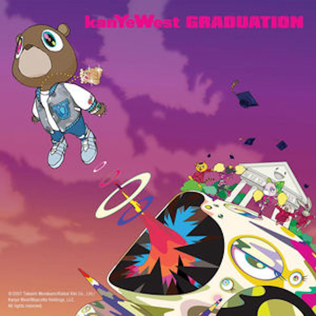 Graduation album Una nuova collaborazione tra il rapper Kanye West e l’artista Takashi Murakami