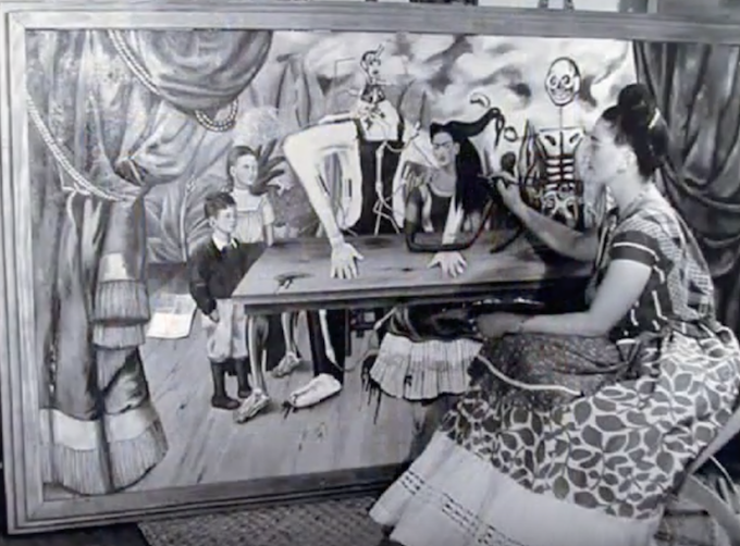 Frida Kahlo e La mesa herida