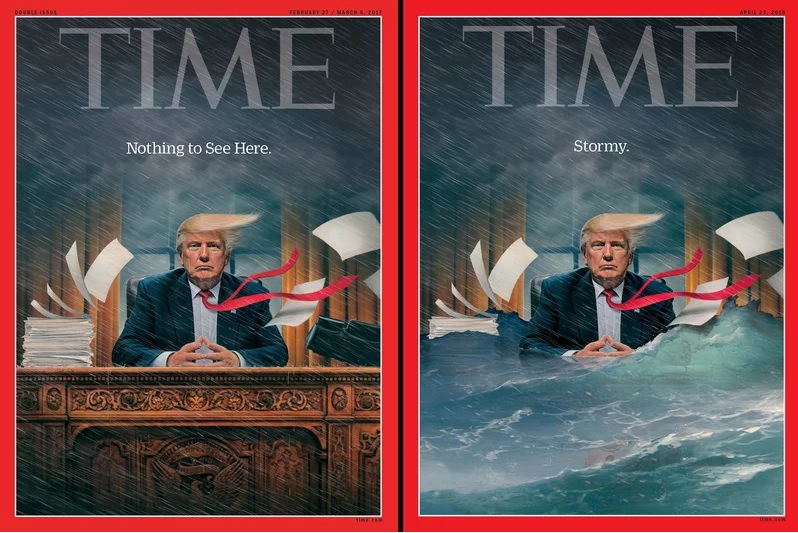 Trump sul TIME