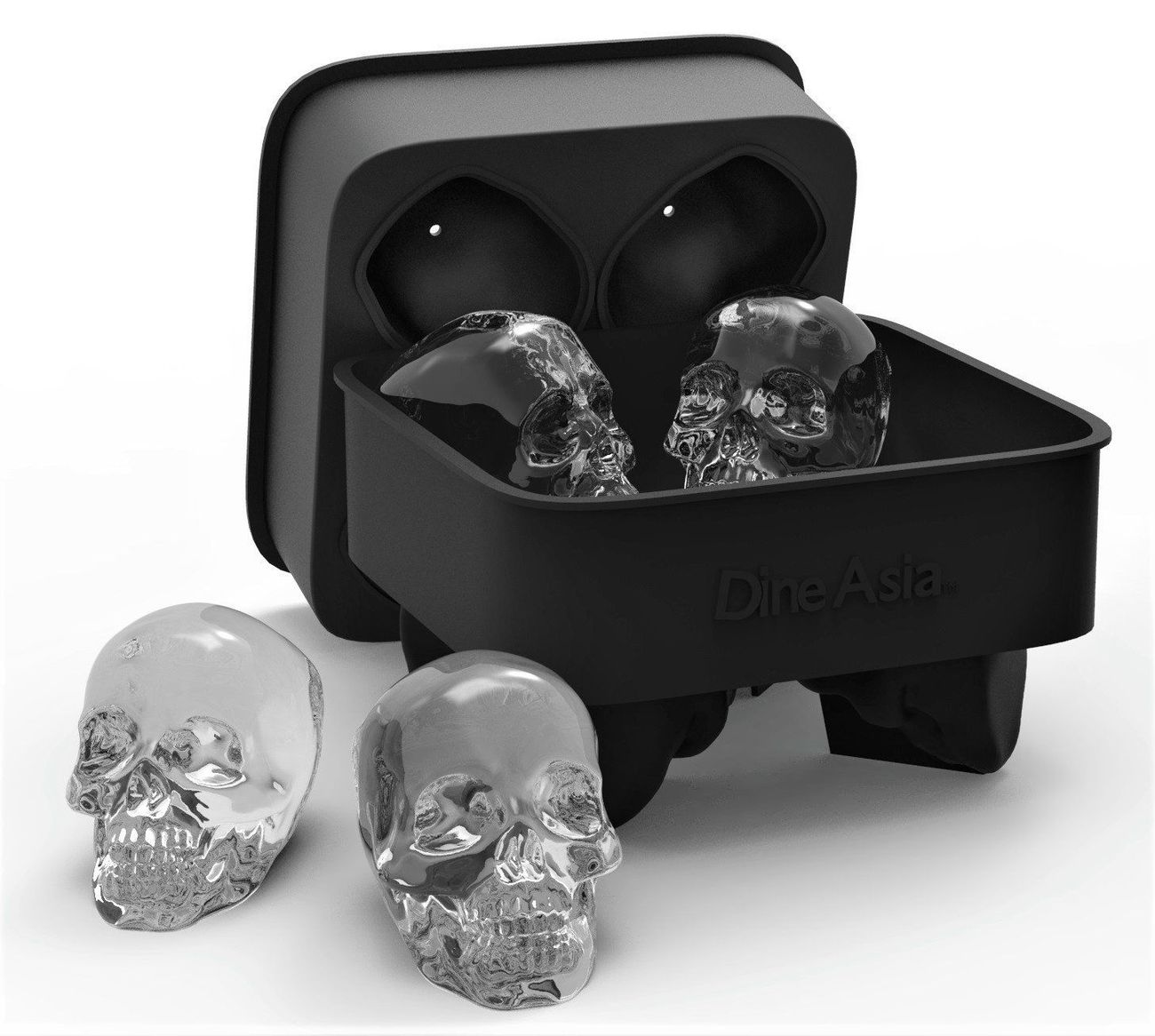 3D Skull Silicone Ice Molds