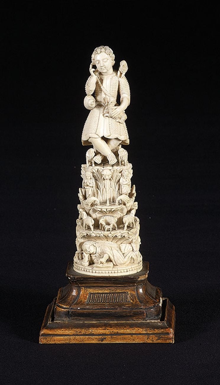 Buon Pastore, Goa, XVII o XVIII sec. Museo Diocesano, Mantova. Photo credits Publi Paolini, Mantova e Massimo Listri