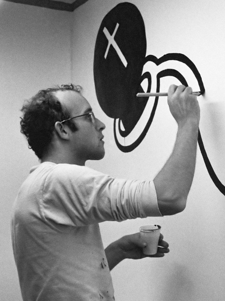 Keith Haring, Stedelijk Museum in Amsterdam,1986