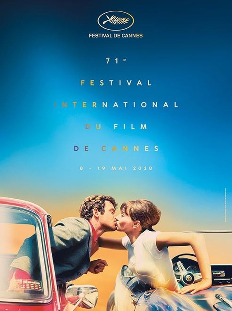 La locandina del 71. Festival di Cannes