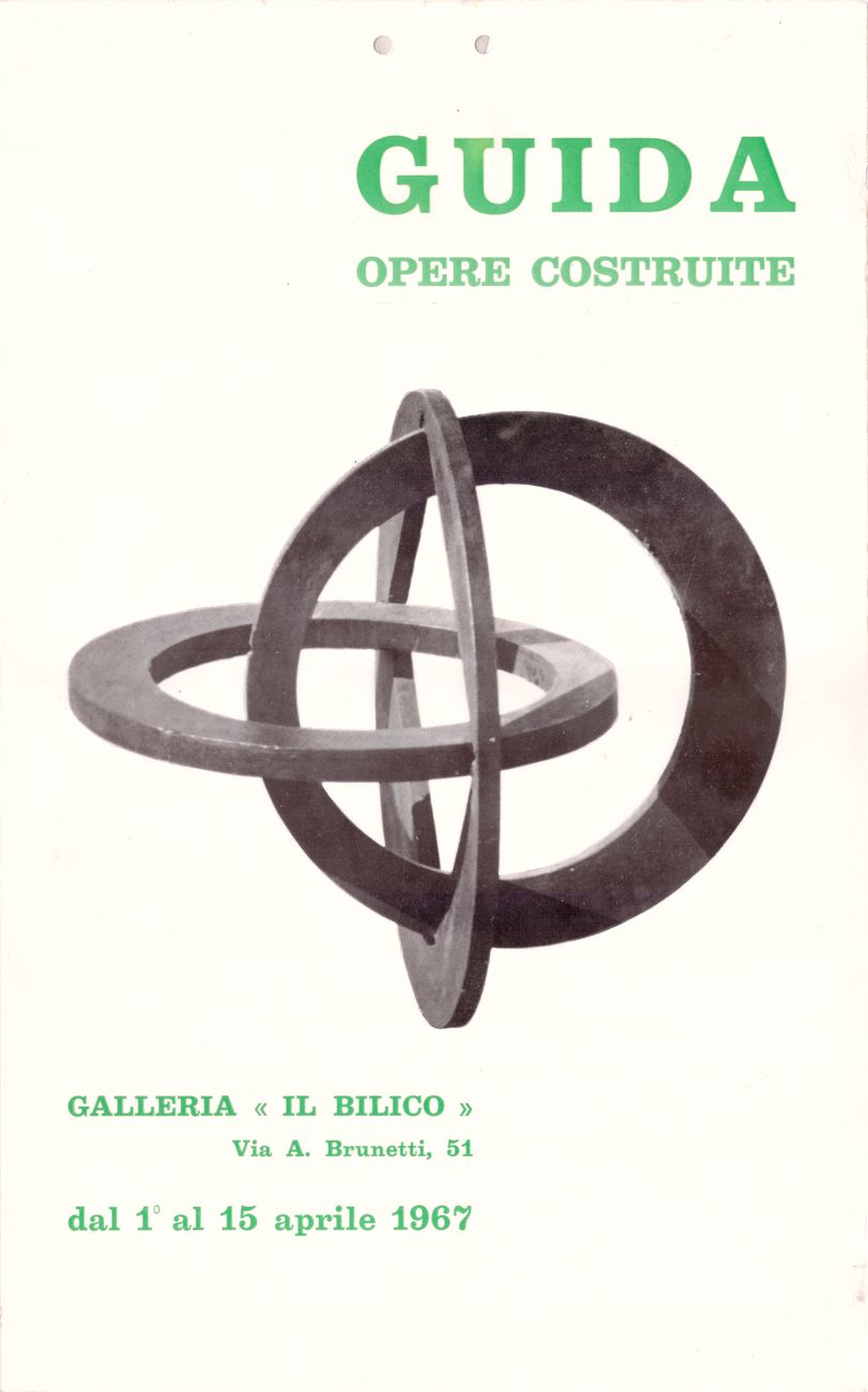 Locandina della mostra di Pietro Guida nel 1967