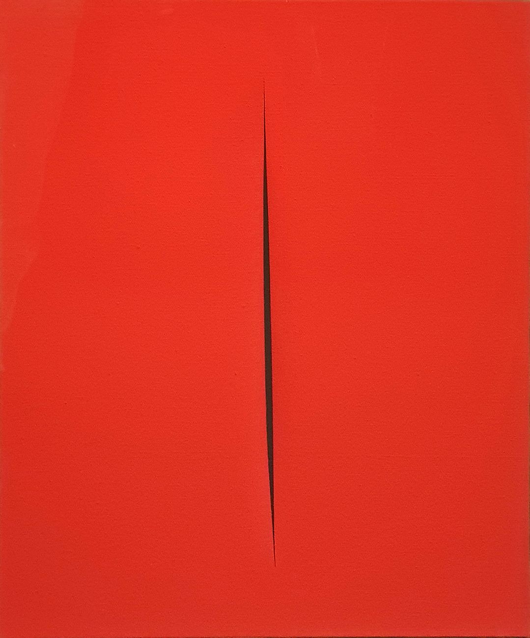 Lucio Fontana, Concetto spaziale, 1966