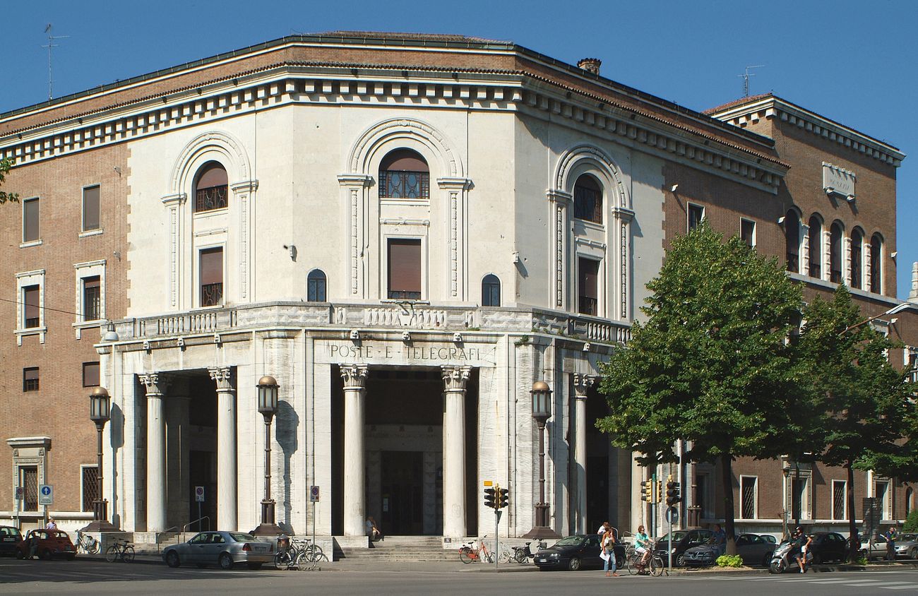 Palazzo delle Poste, Ferrara. Photo Baraldi, 2016