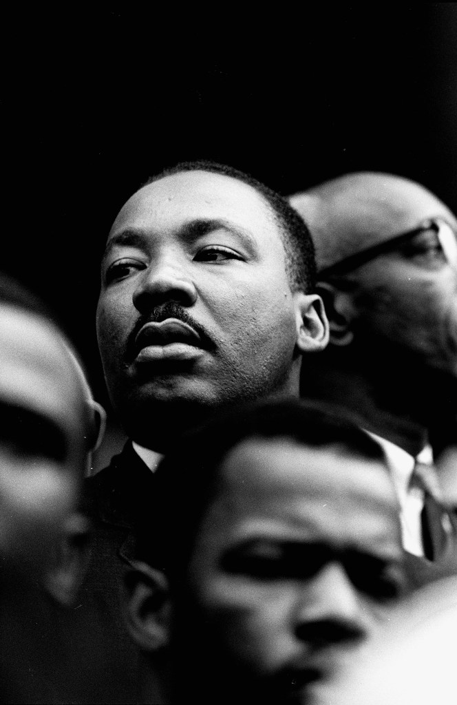 Steve Schapiro, Martin Luther King, Selma, 1965 © Steve Schapiro. Courtesy Monroe Gallery of Photography