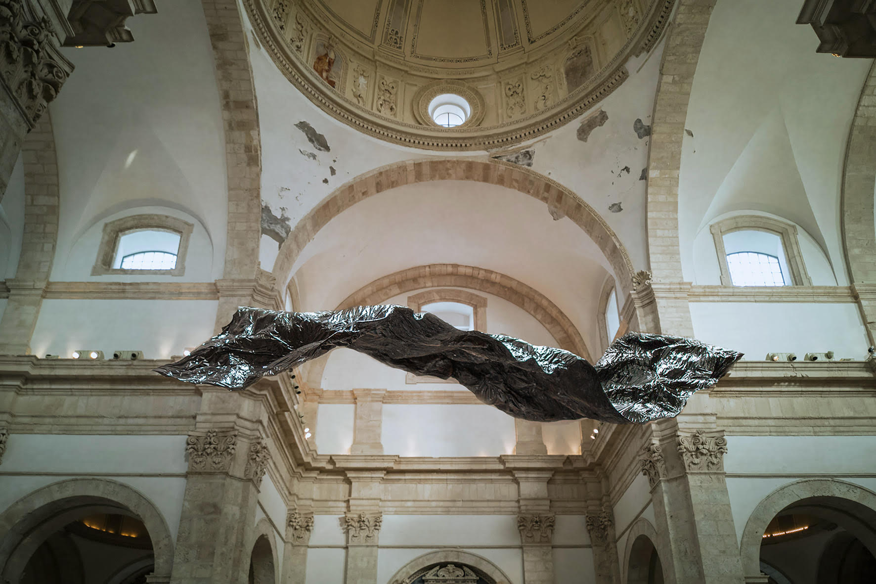 Giuseppe La Spada, Fluctus, Duomo antico al Castello di Milazzo (ME)