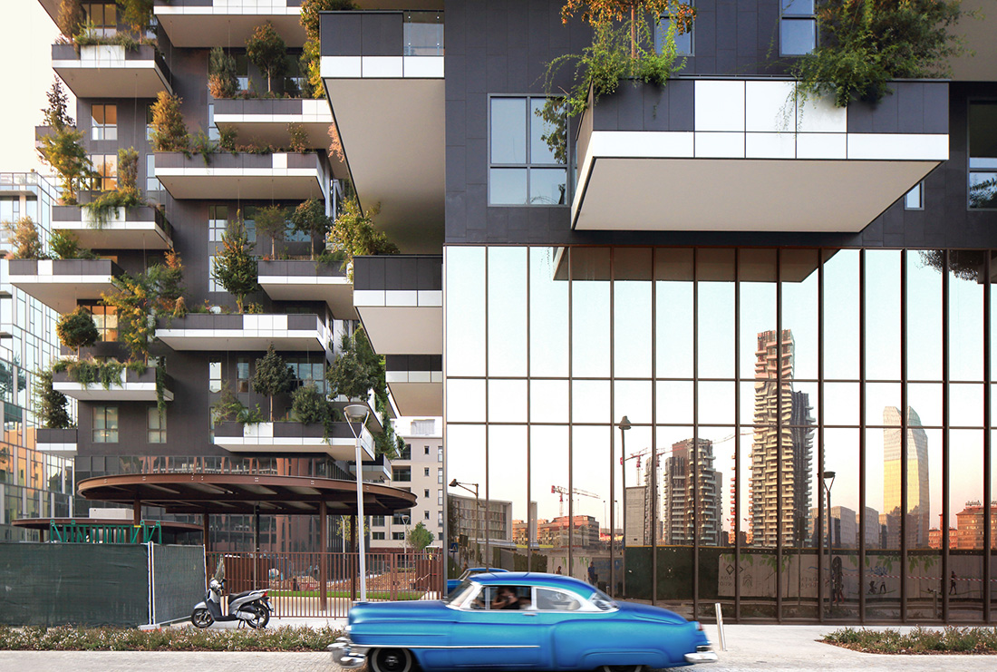 Vertical Forest, Boeri Studio, Photograph by Paolo Rosselli