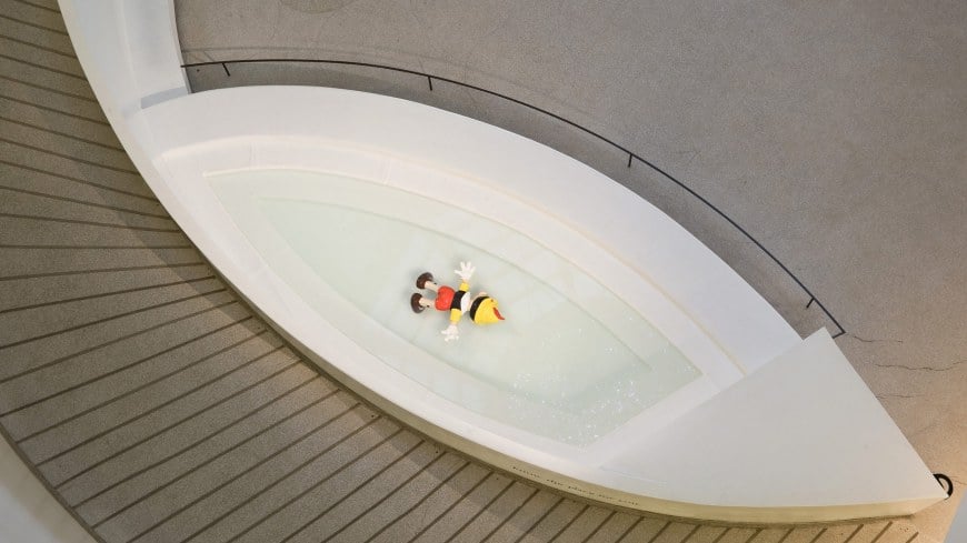 Maurizio Cattelan, Daddy, Daddy, 2008, Solomon R. Guggenheim Museum, New York Anonymous gift, 2012, © Maurizio Cattelan, fonte sito Solomon R. Guggenheim Museum, New York