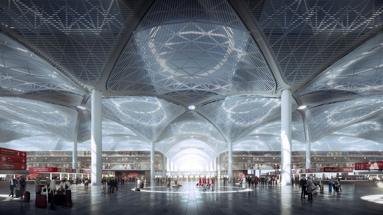 Grimshaw Architects, New Airport, Istanbul