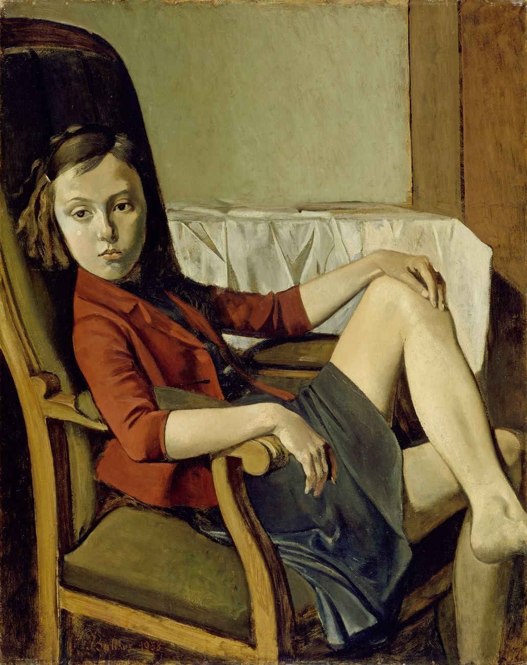 Balthus, Thérèse, 1938. The Metropolitan Museum of Art, New York. Photo The Metropolitan Museum of Art Art Resource Scala, Firenze © Balthus