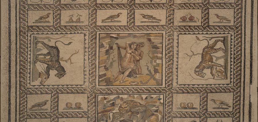 MarTa di Taranto, pavimento a mosaico