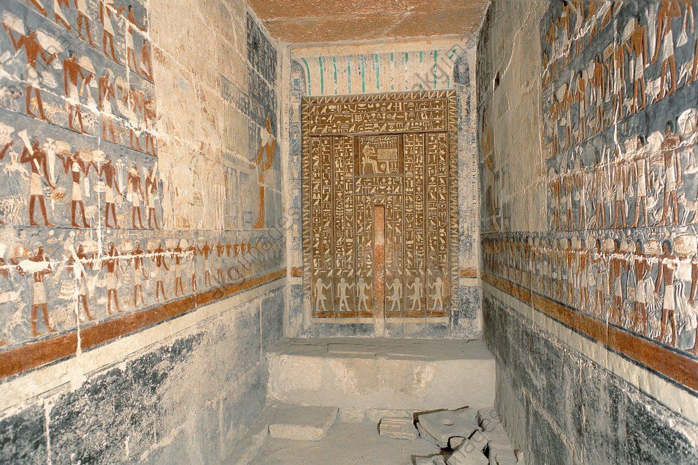 La tomba di Mehu, Il Cairo, Saqqara