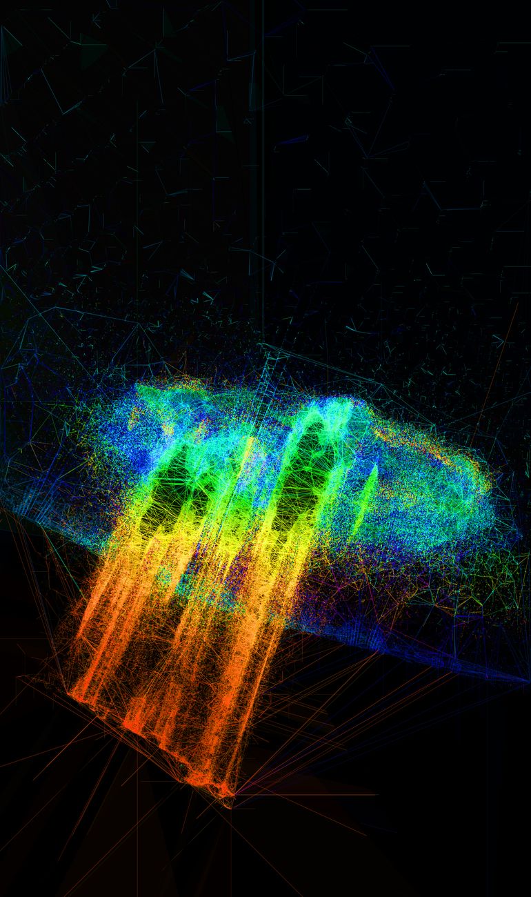 Ryoichi Kurokawa, unfold.mod, 2016. © l’artista