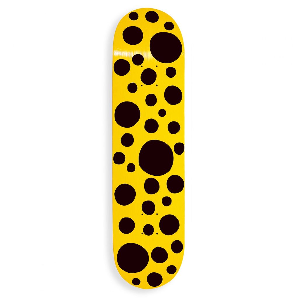 skateboards yayoi kusama design museum of modern art moma new york city usa dezeen 2364 col 1 Il MoMA Design Store di New York presenta gli skateboard di Yayoi Kusama