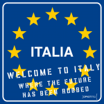 1 Opiemme Welcome to Italy Future Robbed1 Non è un paese per giovani