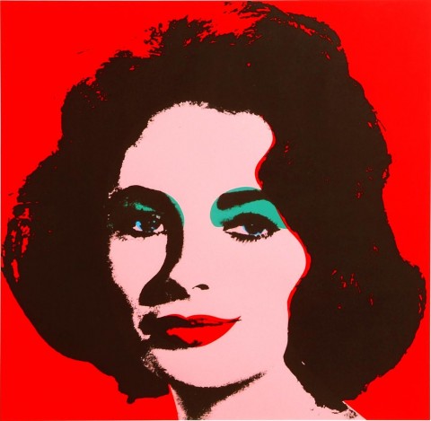 Andy Warhol Liz Taylor Icone della stardust contemporanea. A Los Angeles è morta Liz Taylor