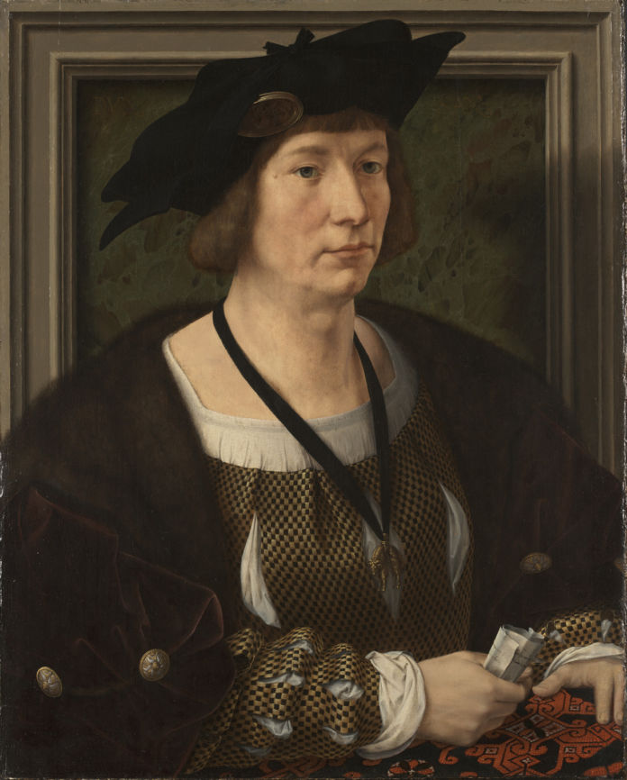 Jan Gossaert - Ritratto di Enrico III di Nassau - 1520-25 ca. - Kimbell Art Museum, Fort Worth, Texas