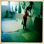 Kara Walker durante lallestimento Kara Walker, Platone e il politicamente scorretto