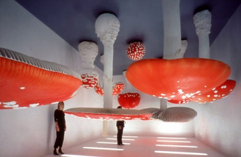 Linstallazione di Carsten Höller nella sede milanese della Fondazione Gucci chiama, Prada risponde