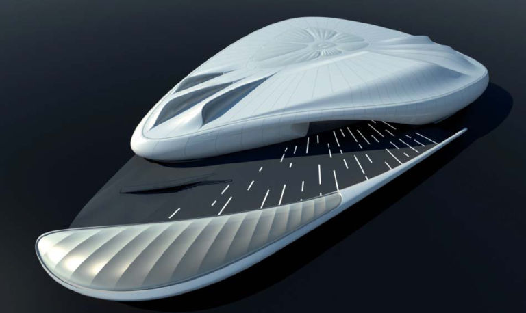 172 Moda, arte e architettura in giro per il mondo. Ecco il Mobile Art Pavillion di Zaha Hadid per Chanel