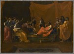 5 Nicolas Poussin Mosè bambino calpesta la corona del Faraone Olio Poussin. Metamorfosi all’Accademia di Francia