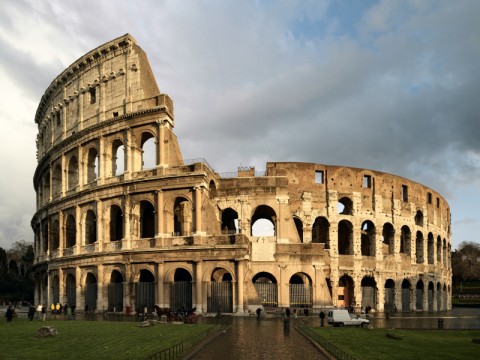 LAnfiteatro Flavio e le aiuole dove è previsto lintervento Chi salverà Roma da questa mostra?