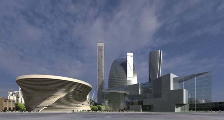 Museo dArte Contemporanea Milano 5 "Sarà come il Guggenheim". E la Moratti continua ad utilizzare il Museo d'arte contemporanea di Libeskind per la sua campagna elettorale