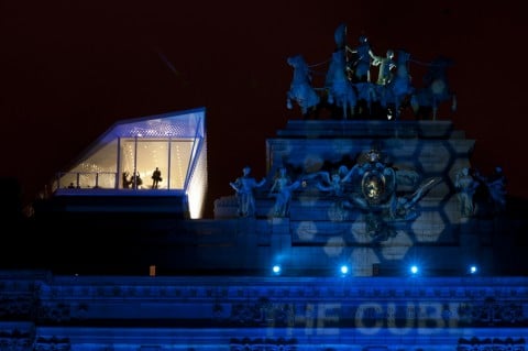 Park Associati Picture by Carol Kohen 7 Sui tetti d’Europa. The Cube, il ristorante-origami di Park Associati