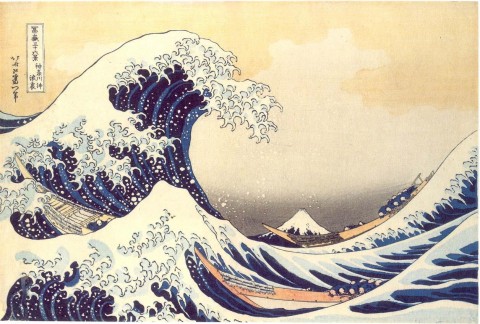 hokusai L’idea dell’apocalisse