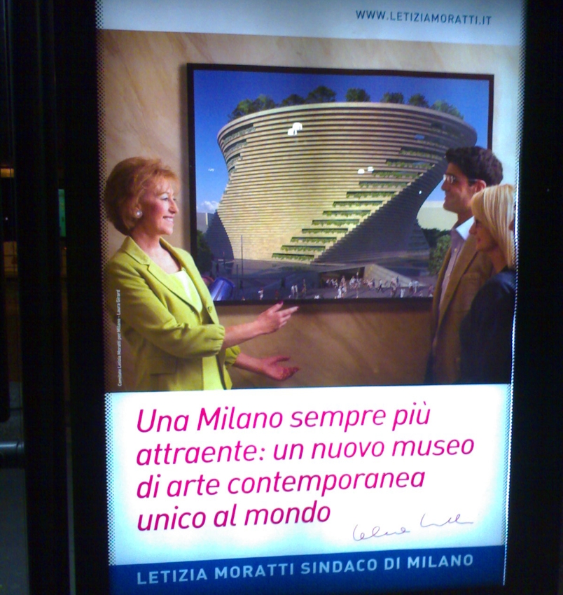 Letizia Moratti, la campagna elettorale per Palazzo Marino e il “museo d’arte contemporanea unico al mondo”…