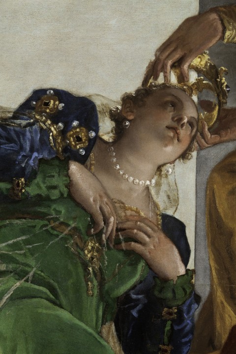 4 INCORONAZIONE DI ESTER Veronese, Ester e la visione a portata di braccio