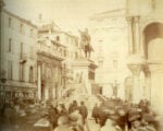 4 simulacro del monumento a Vittorio Emanuele II 150 anni di fotografia lagunare