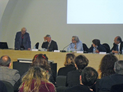 CIMG4096 La Biennale è mia! Sgarbi contro tutti alla conferenza stampa di presentazione del Padiglione Italia. Cronaca di un circo annunciato… Aggiornamento due di tre