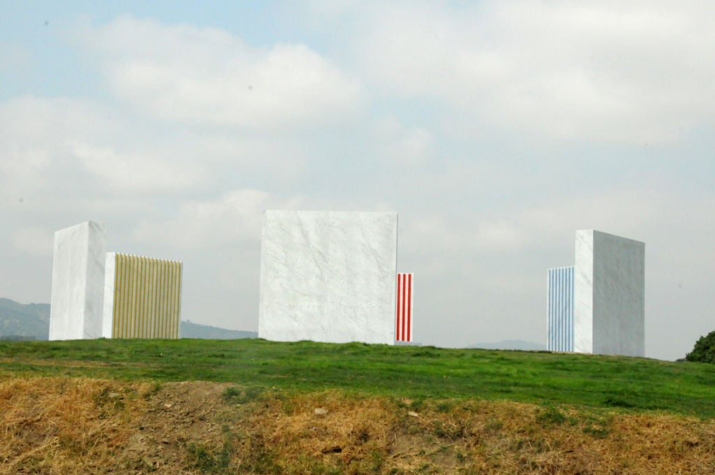 Buren fa a strisce la Toscana