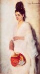 Olga Boznanska Ritratto di donna giapponese 1889 olio su tavola collezione privata in deposito al Museo nazionale di Varsavia Sempre avanti, la Polonia. Adesso lancia anche una public call per cercare all’estero opere di Olga Boznanska