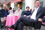 Pippo Ciorra amica Stefano Chiodi Ludovico Pratesi Faenza Updates: facce da festival. Soddisfatte per questa edizione 2011? Giudicate un po’ voi…