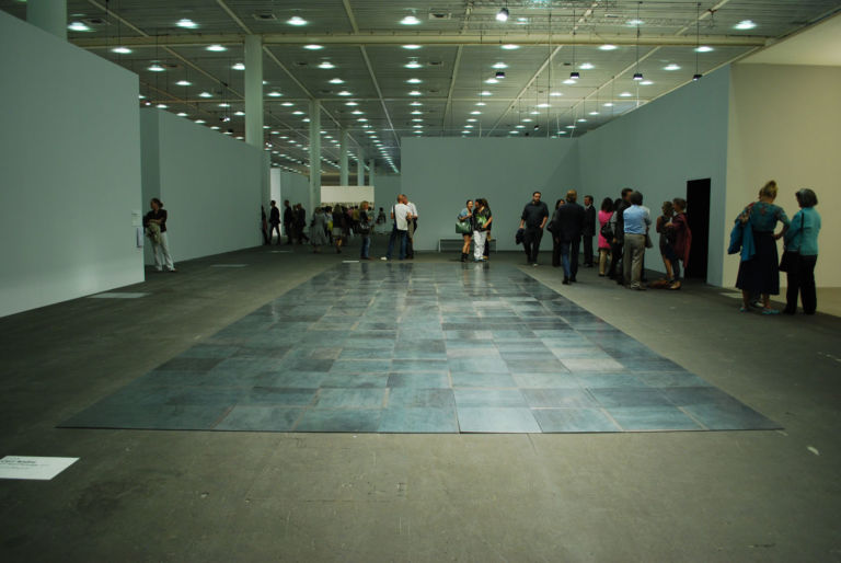 Carl Andre 9 x 27 Napoli Rectangle 2010 Basel Updates: dalle parole alle immagini, un primo tour fra le italiane Unlimited