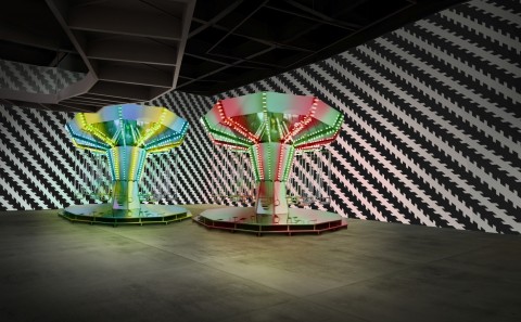 EC2011 render Holler Due giostre per Roma. E' Carsten Holler il vincitore dell'Enel Contemporanea Award 2011