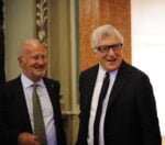 G.Orsoni Sindaco di Venezia P.Bertelli Chiccera 1 / Ecco tutto il Prada world riunitosi ieri per la festa a Ca’ Corner della Regina