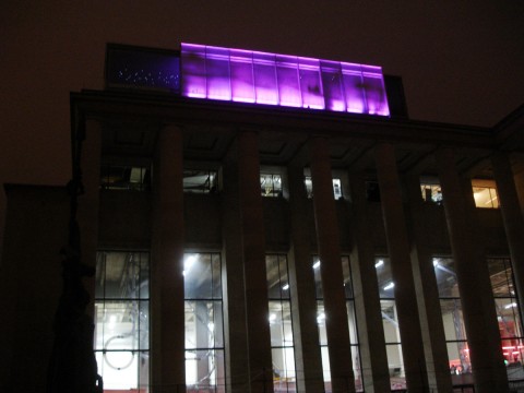 Il Palais de Tokyo in versione notturna La cultura dell'aperitivo va al museo